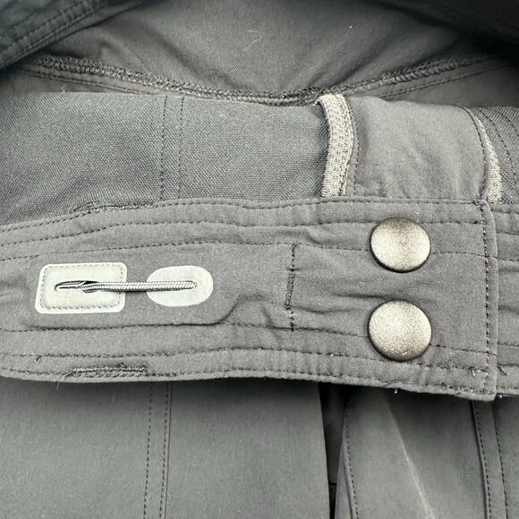 REI Shorts Womens 4 Black Nylon Stretch Pockets Outdoor Hiking Camping Nature - Picture 7 of 13